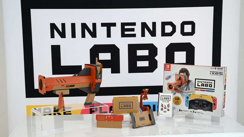 Illustration for article titled Nintendo's Labo VR Kit Is Its Wildest Cardboard Adventure Yet